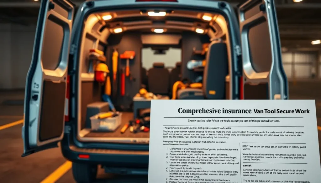Van Tool Insurance